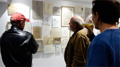 Bertyl Lernoud et FlÃ¨chemuller regardent dessins